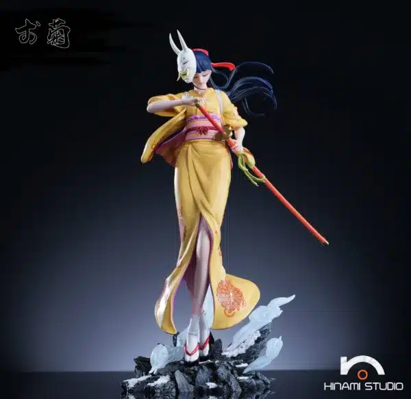 One Piece Hinami Studio Kikunojo Resin Statue 1 scaled