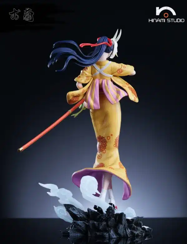 One Piece Hinami Studio Kikunojo Resin Statue 2 scaled