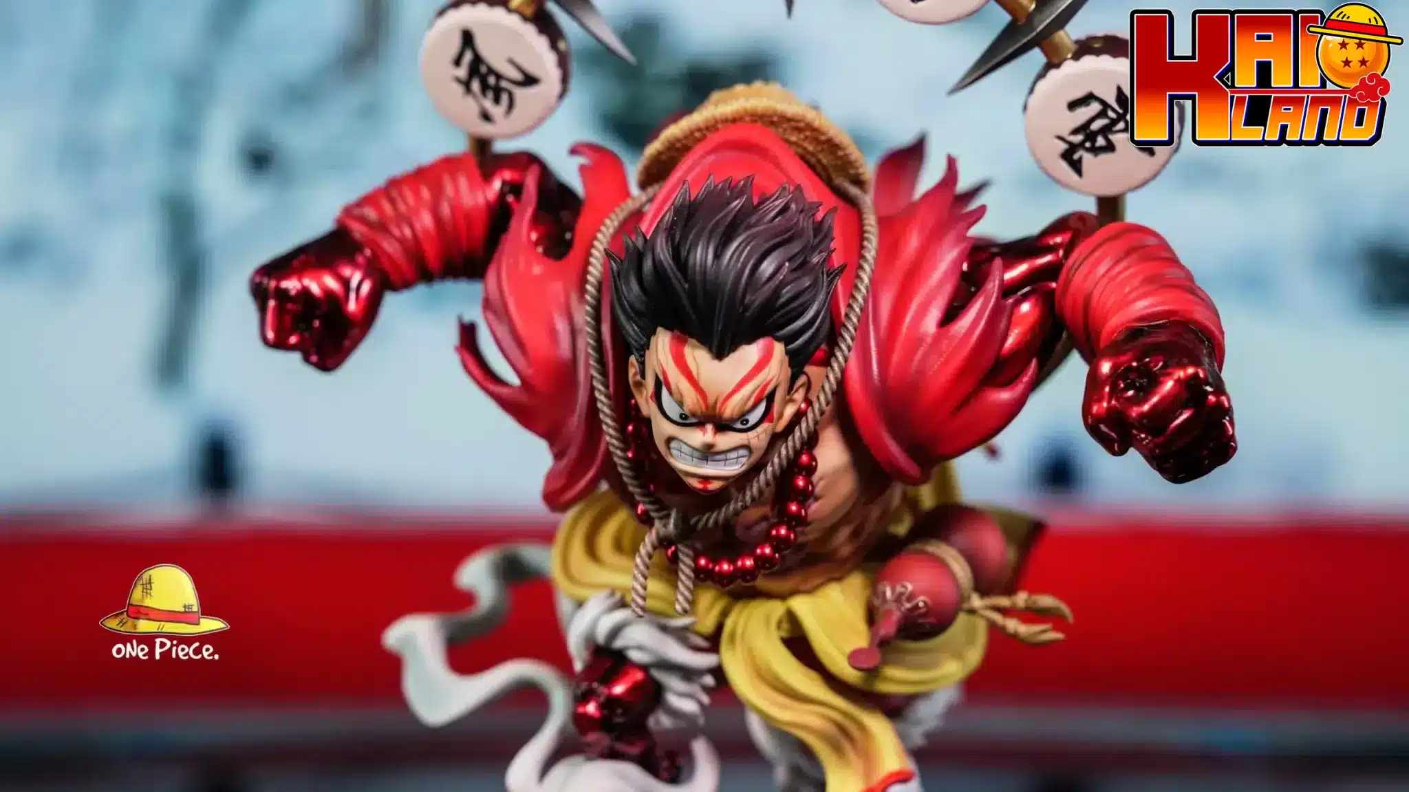 Gear 4 best sale luffy statue