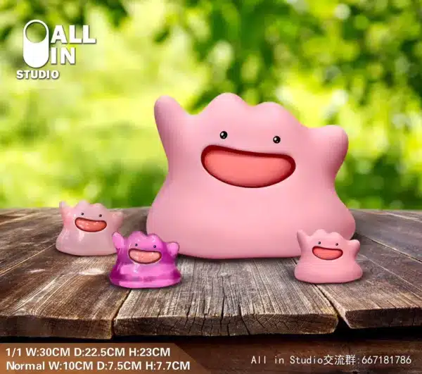 Pokemon ALL IN Studio Ditto Resin Statue 1 jpeg