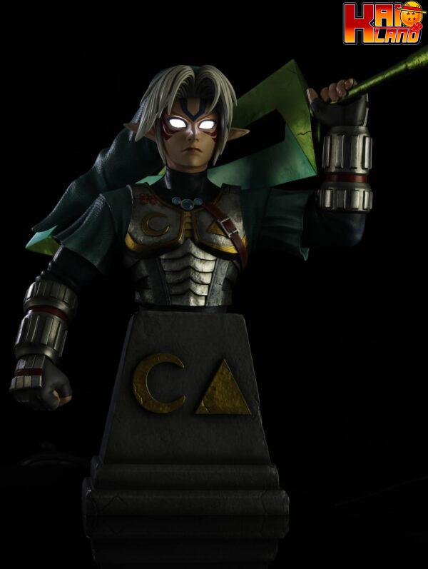 The Legend Of Zelda Kintsukuroi Creations Fierce Deity Link Resin Statue 10