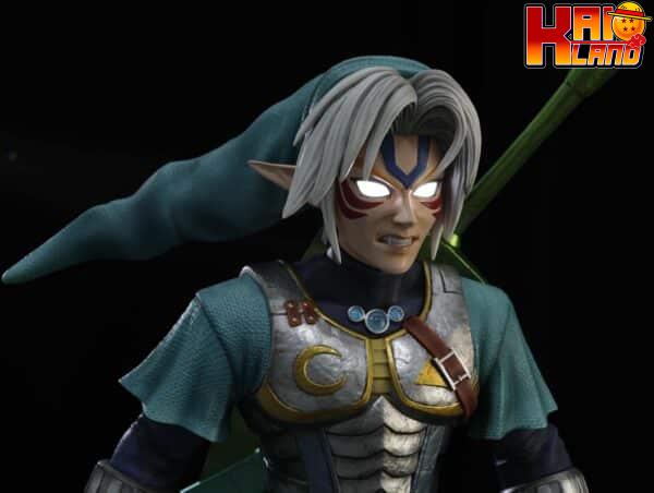 The Legend Of Zelda Kintsukuroi Creations Fierce Deity Link Resin Statue 5