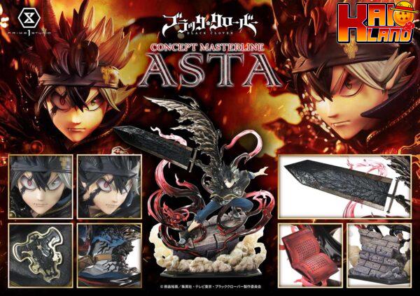 Black Clover Prime 1 Studio Asta Concept Masterline Series Licensed Resin Statue 4