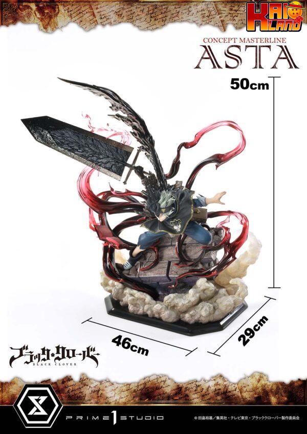 Black Clover Prime 1 Studio Asta Concept Masterline Series Licensed Resin Statue 5