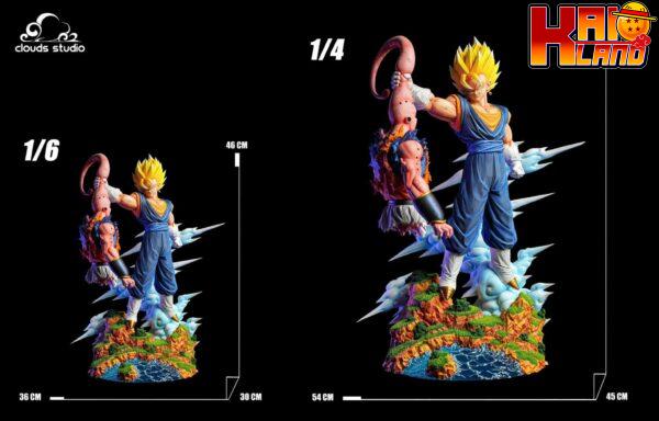 Dragon Ball Clouds Studio Vegetto vs Buuhan Resin Statue 10