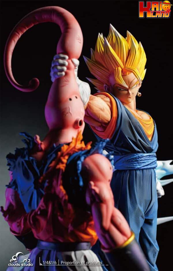 Dragon Ball Clouds Studio Vegetto vs Buuhan Resin Statue 4