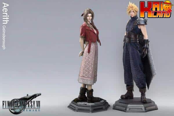 Final Fantasy VII FanArt studio Aerith Resin Statue 4