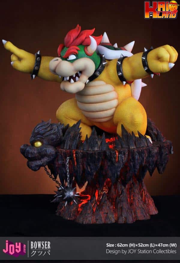 Mario Bros Joy station Bowser Resin Statue 3