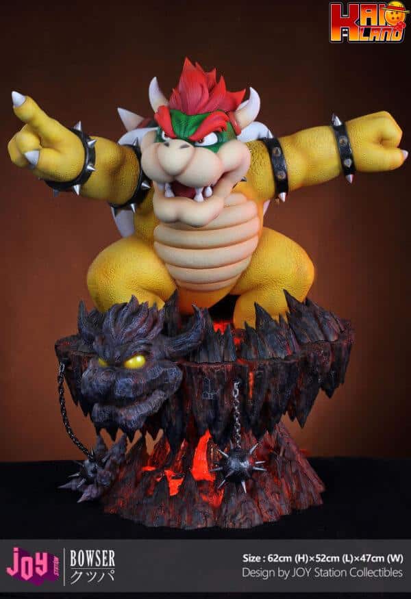 Mario Bros Joy station Bowser Resin Statue 4