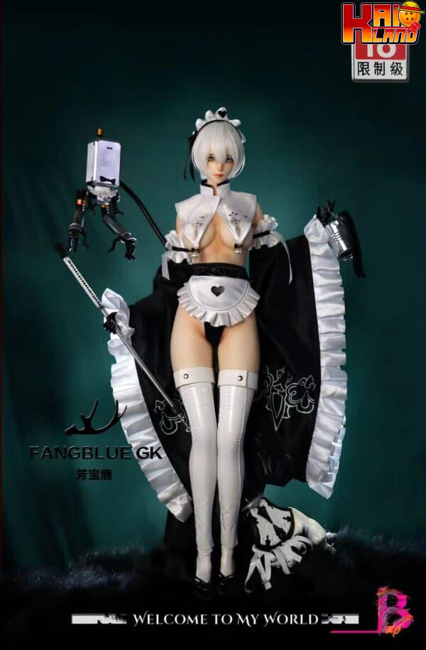 NieR Automata Fangblue Studio Nier 2B Action Resin Statue 2