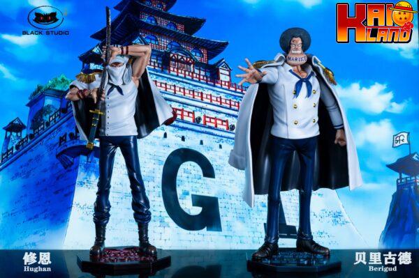 One Piece Black Studio Berigud x Hughan Resin Statue 1 scaled