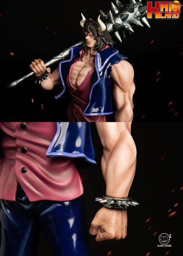 One Piece Black Studio Young Kaido Resin Statue 4 scaled