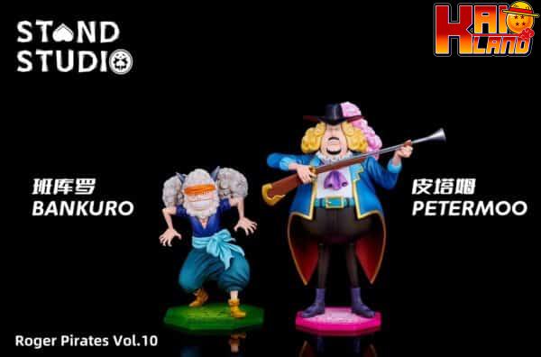 One Piece Stand Studio Roger Pirates Petermoo x Bankuro Resin Statue 1