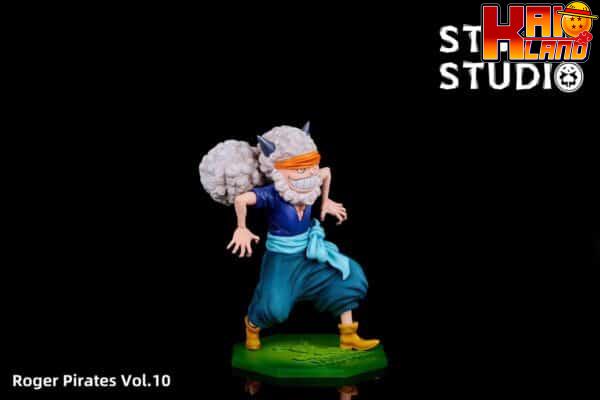 One Piece Stand Studio Roger Pirates Petermoo x Bankuro Resin Statue 2