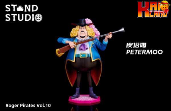 One Piece Stand Studio Roger Pirates Petermoo x Bankuro Resin Statue 3