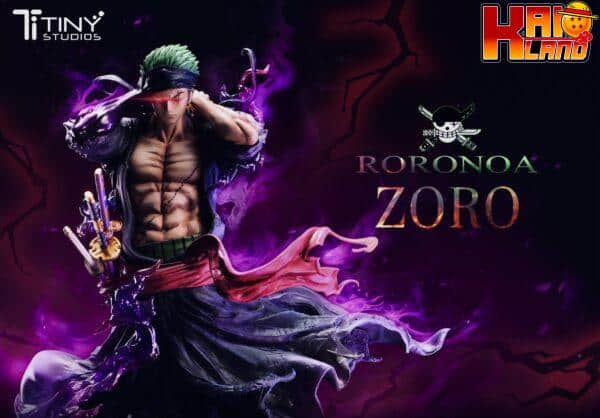 One Piece Tiny Studio Zoro Resin Statue 6 scaled