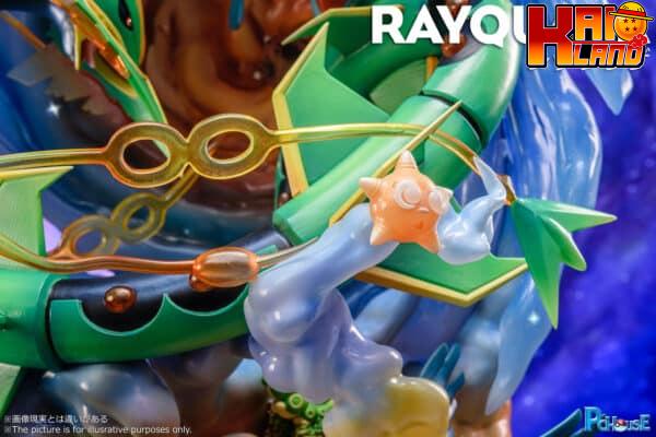 Pokemon PC House studio Rayquaza Resin Statue 3