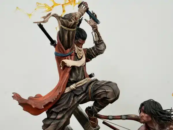 Shadows Die Twice Bard x Corgi Progkit Studio Sekiro Vs Genichiro Ashina Resin Statute 3 1 jpg