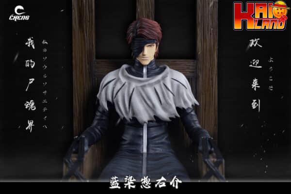 Bleach Cheng Studio Sitting Aizen Sousuke Resin Statue 3