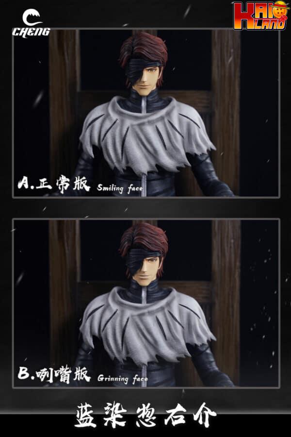 Bleach Cheng Studio Sitting Aizen Sousuke Resin Statue 5