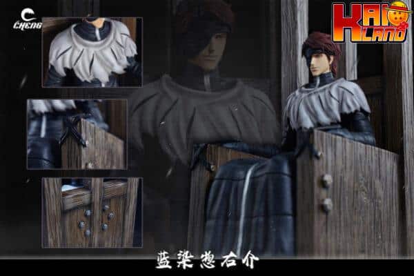 Bleach Cheng Studio Sitting Aizen Sousuke Resin Statue 6