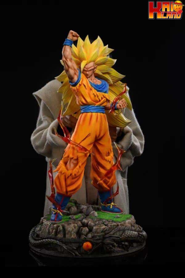 Dragon Ball Door God Studio Goku SS3 Resin Statue 1