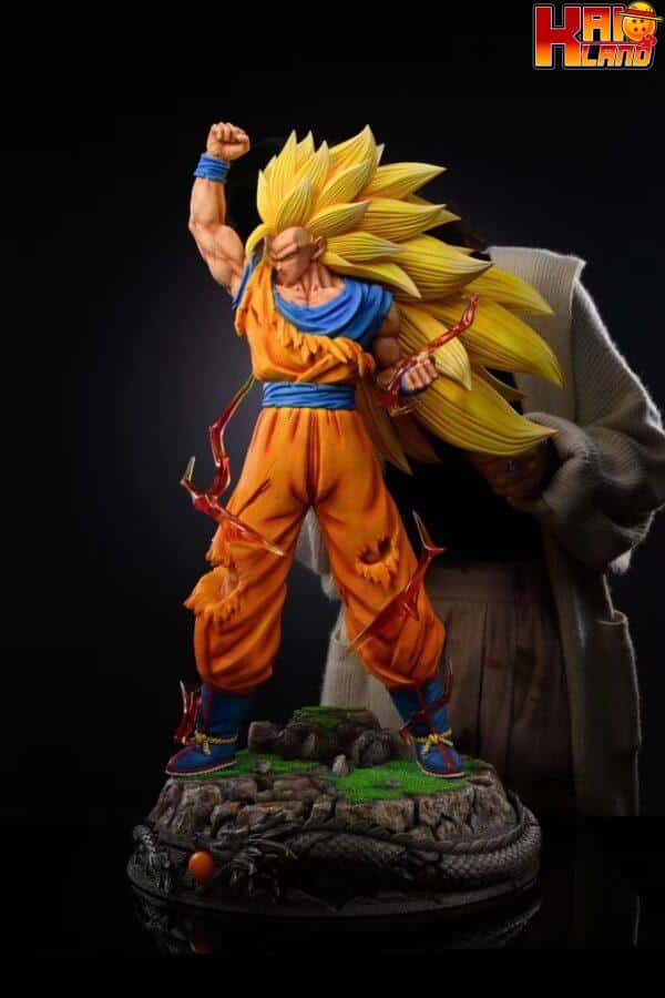 Dragon Ball Door God Studio Goku SS3 Resin Statue 2