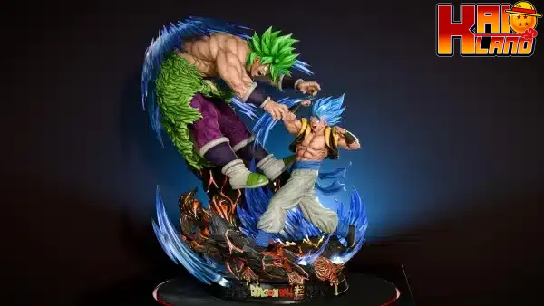 Dragon Ball KD Collectibles SS Blue Gogeta Vs Broly Resin Statue 1 scaled