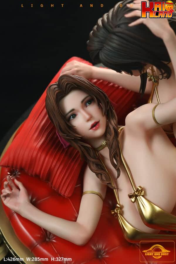 Final Fantasy VII Light and Dust Studio Tifa x Aerith Resin Statue 4