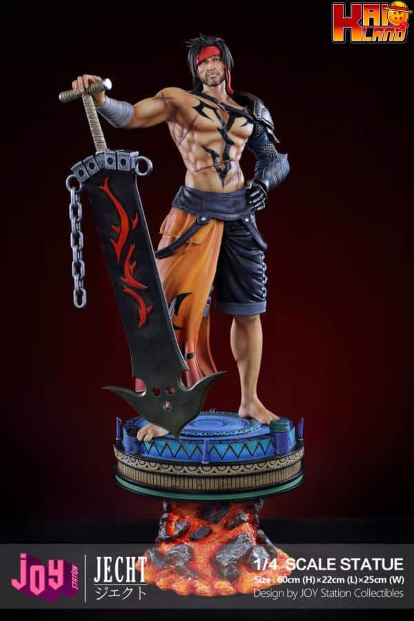 Final Fantasy X Joy station FF10 Jecht Resin Statue 3