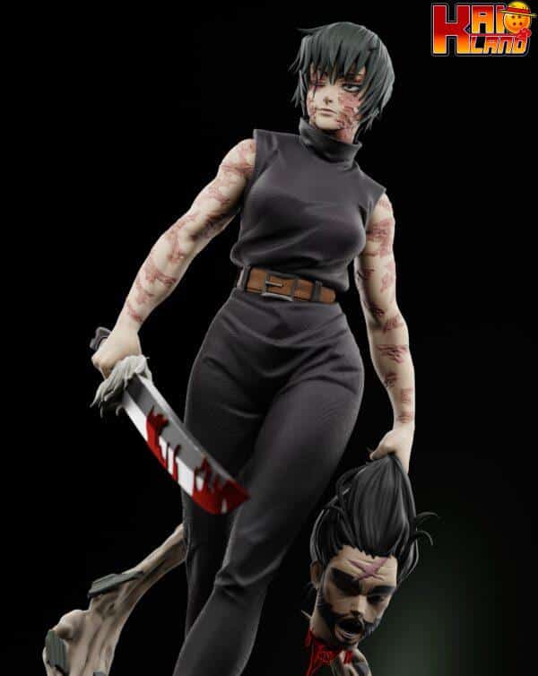 Jujutsu Kaisen Player 1 Studio Zenin Maki Resin Statue 5 1