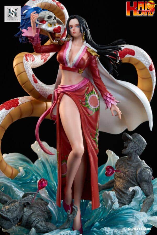 One Piece HS Studio Boa Hancock Resin Statue 5 scaled