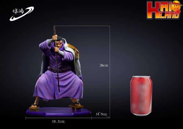 One Piece Jing Hong Studio Issho Fujitora Resin Statue 5 scaled