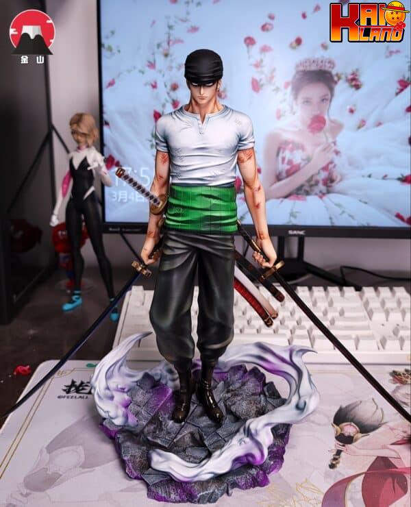 One Piece Jinshan Studio Zoro Resin Statue 1 scaled