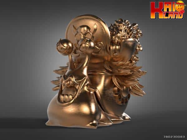 One Piece LX Studio Golden Den Den Mushi Buster Call Yonko Big Mom Resin Statue 1