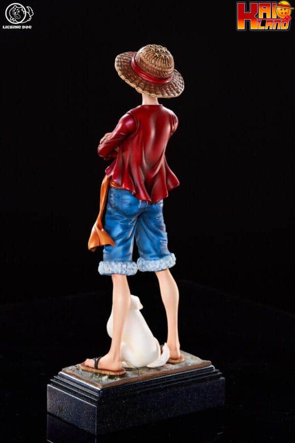 One Piece Licking Dog Studio Luffy V2 Resin Statue 3