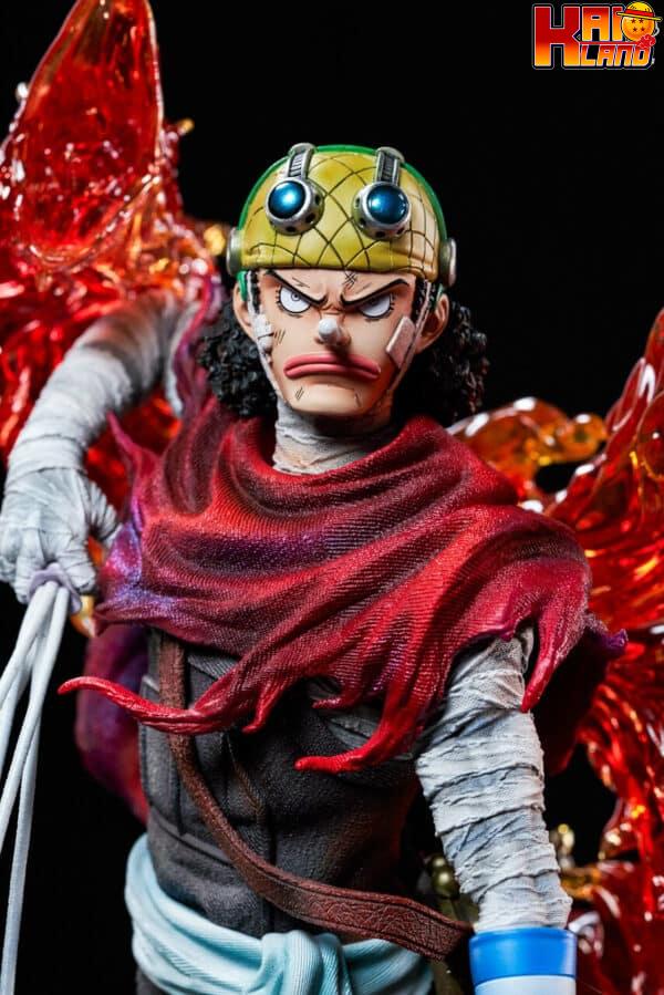 One Piece Licking Dog Usopp Resin Statue 6