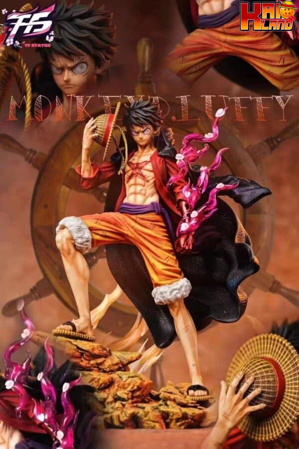 One Piece TF Statue Five Emperors Luffy Resin Statue 0