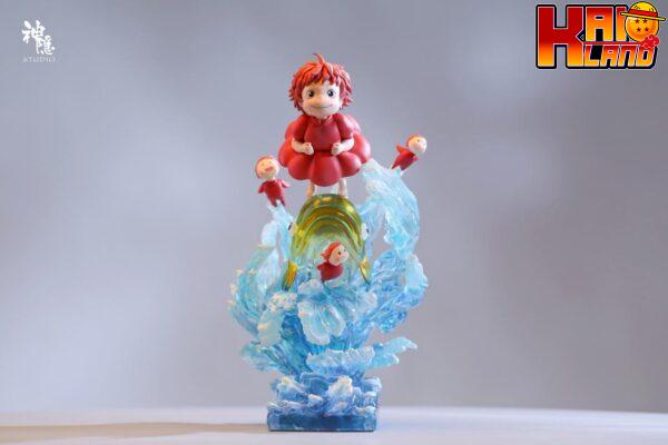 Ponyo Shen Yin Studio Ponyo Goldfish no Himejou Resin Statue 1