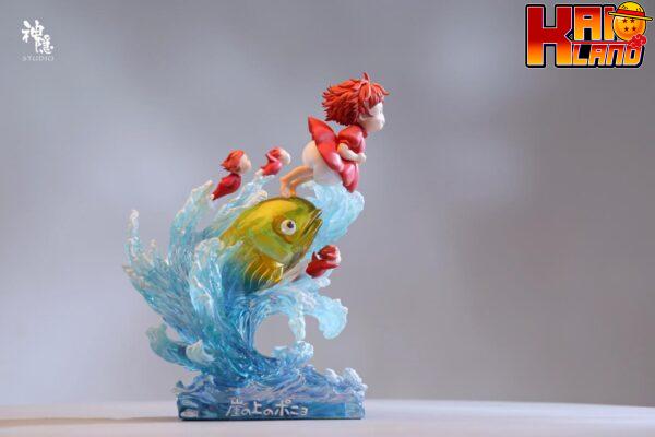 Ponyo Shen Yin Studio Ponyo Goldfish no Himejou Resin Statue 4