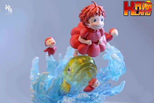 Ponyo Shen Yin Studio Ponyo Goldfish no Himejou Resin Statue 9