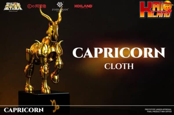 Saint Seiya Zodiakos Studio Capricorn Cloth Licensed Resin Statue 2