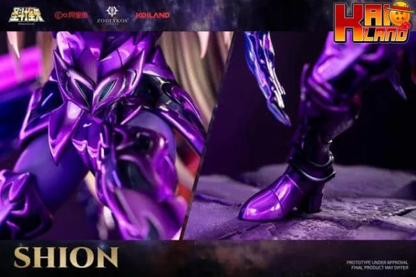 Saint Seiya Zodiakos Studio Shion Licensed Resin Statue 7