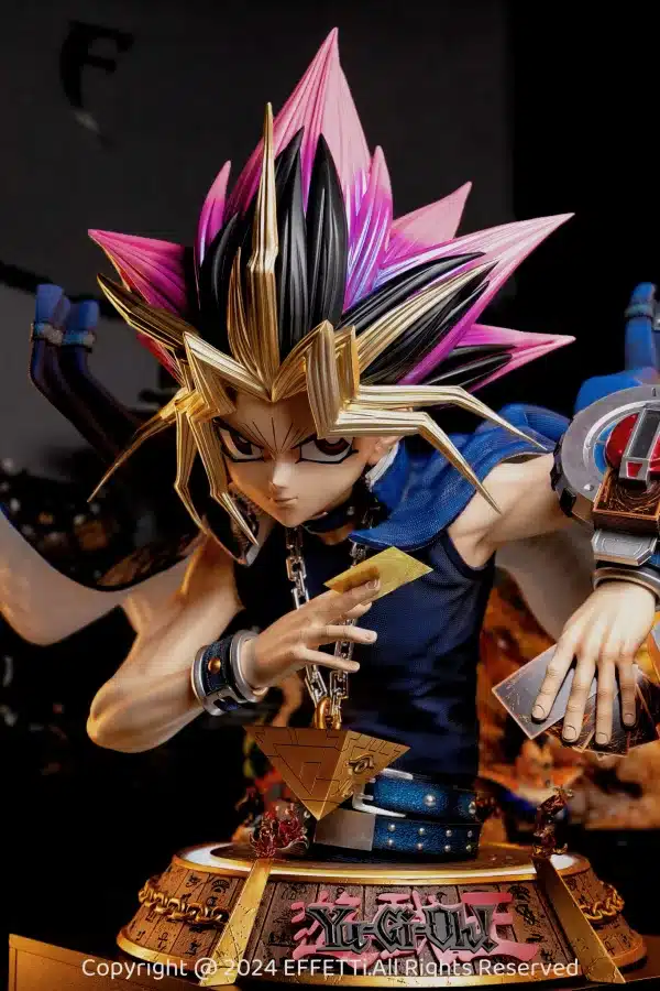 YuGiOh ZENKAI Studio Yugi Muto Bust Resin Statue 2