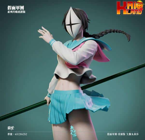 Bleach YuanMeng Studio Yadoumaru Lisa x Shinji Hirako Resin Statue 9