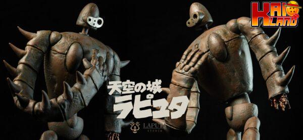 Castle in the Sky Laputa Studio Robot Soldier Resin Statue 2 scaled