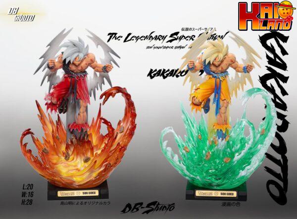 Dragon Ball DB Studio Son Goku transforms into Super Saiyan for the first time Resin Statue 0