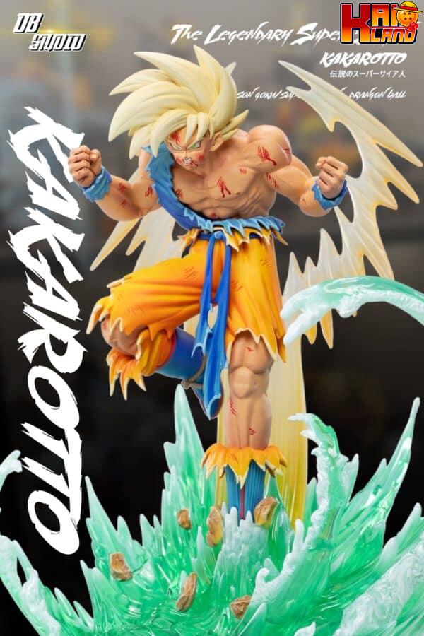 Dragon Ball DB Studio Son Goku transforms into Super Saiyan for the first time Resin Statue 2