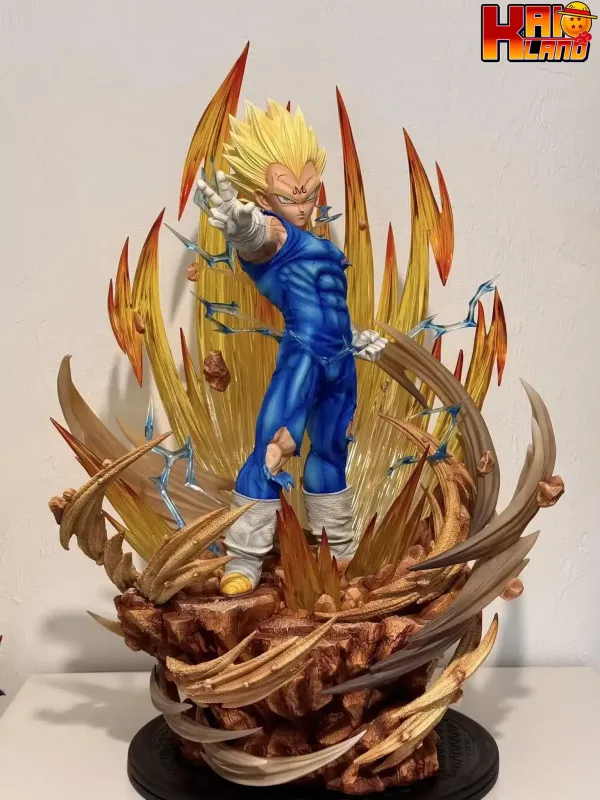 Dragon Ball Infinite Studio Majin Vegeta Resin Statue 1 2