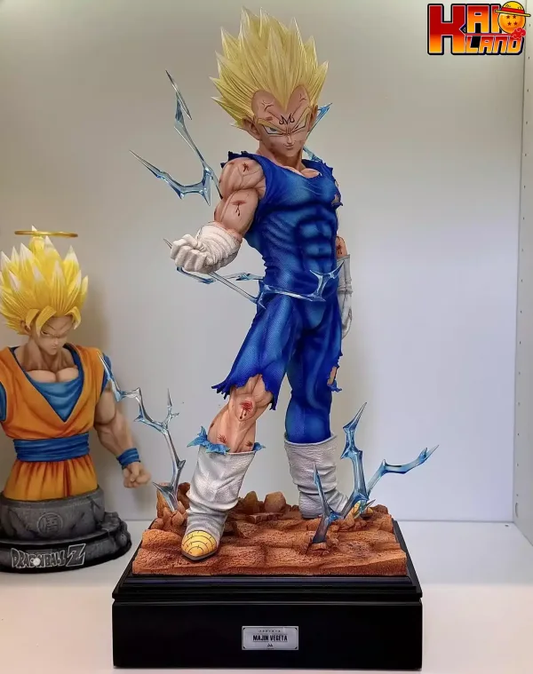 Dragon Ball Infinite Studio Majin Vegeta Resin Statue 2 2